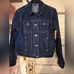 New York & Company jean denim Jacket sz. Medium EUC!
